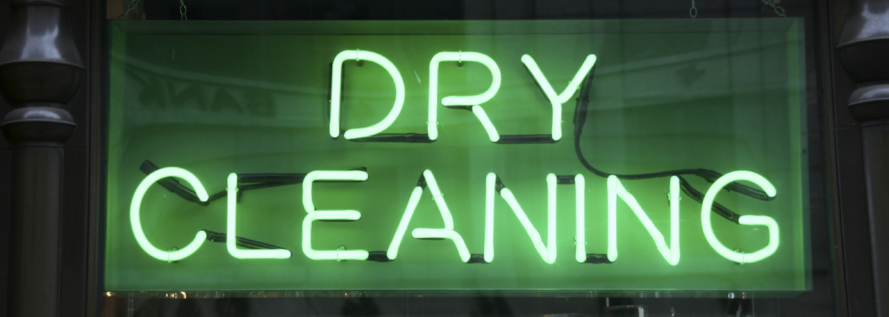 Dry Cleaning neon